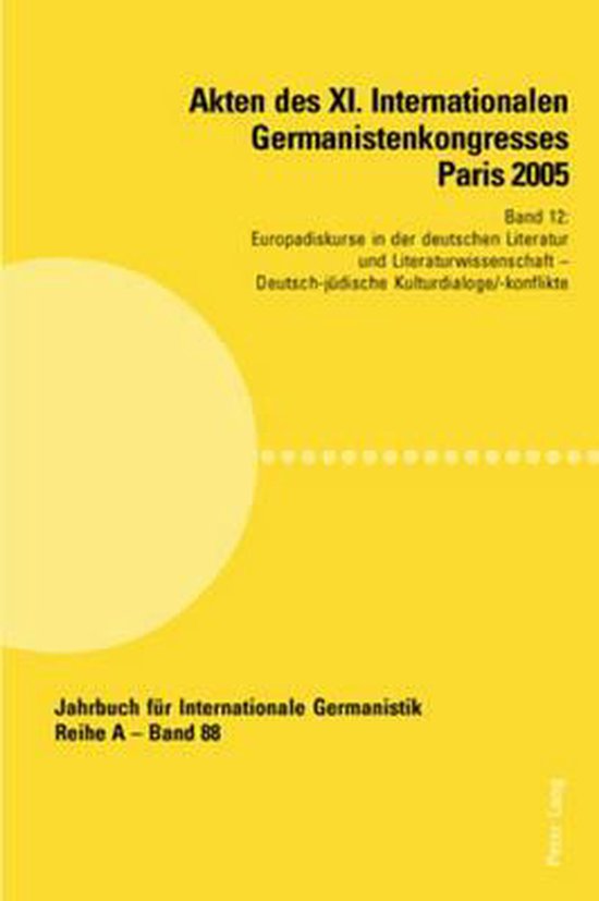 Akten des XI. Internationalen Germanistenkongresses Paris 20 ... - cover