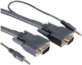 Nilox NX090204109 15m VGA (D-Sub) VGA (D-Sub) Zwart VGA kabel