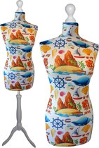 Marine paspop met witte sparkling driepoot  36/38