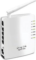 Draytek Vigor2710ne draadloze router Fast Ethernet Wit