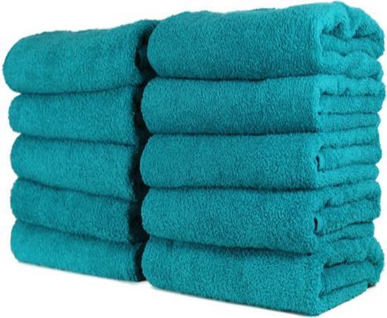 Katoenen Handdoek – Lente Groen - Set van 9 Stuks - 70x140 cm - Heerlijk zachte badhanddoeken