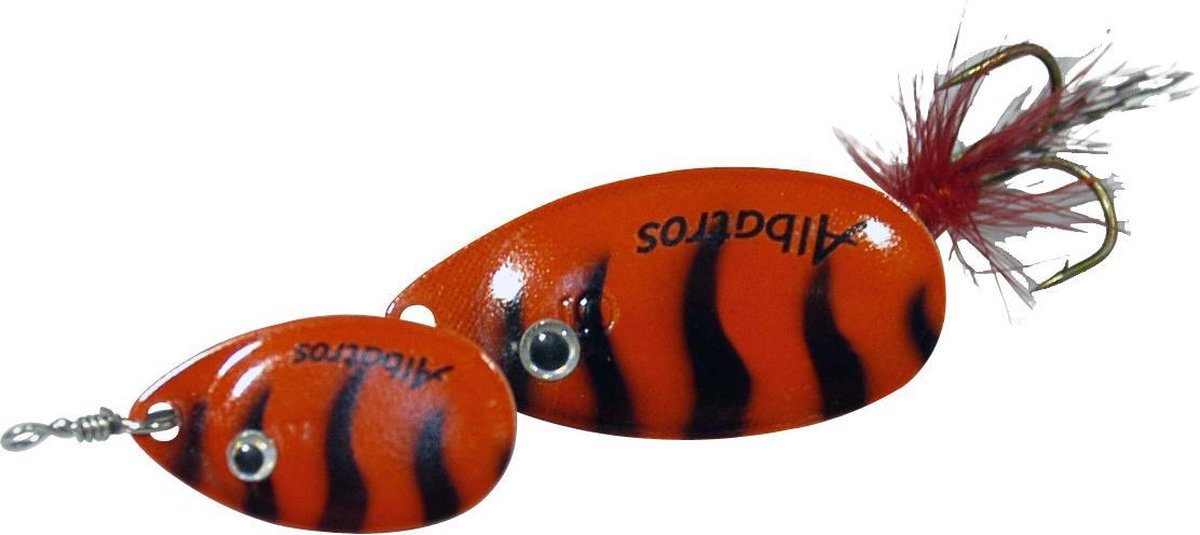Albatros Teaser Tandem Spinner - Bladmaat 3 en 5 - Red Tiger