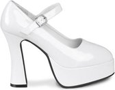Pr. Schoenen Disco wit (41)