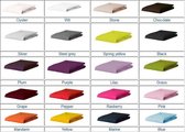 Essenza Hoeslaken Premium Jersey Eenpersoons -Color : Framboos