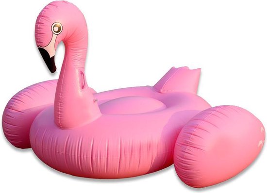 geboorte Beg inflatie Gigantische XXXL Opblaasbare Flamingo -200cm- wit | Mega Flamingo  Opblaasbaar |... | bol.com