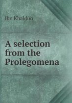 A selection from the Prolegomena