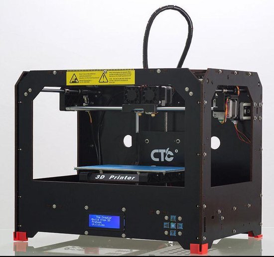CTC 3D Printer Makerbot alternatief Dual Extruder MK8/7 gebruiksklaar |  bol.com