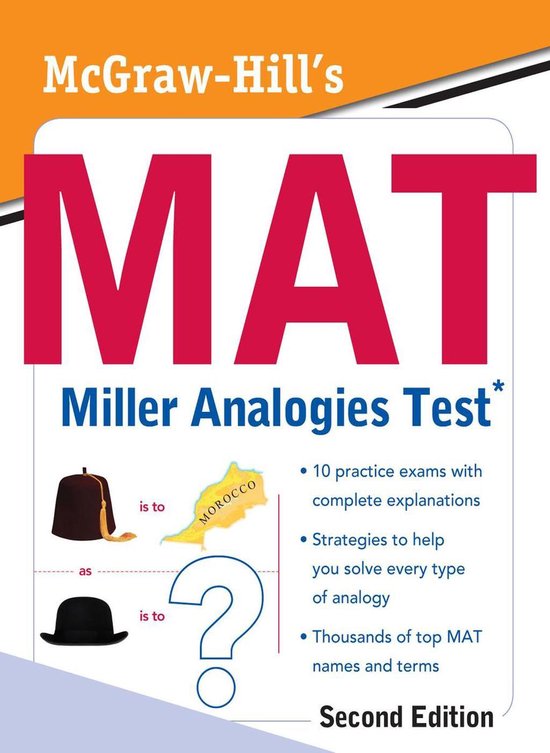 McGraw-Hill's MAT Miller Analogies Test, Second Edition - cover