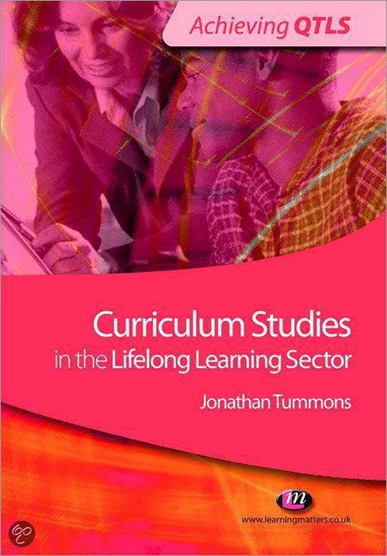 Curriculum Studies In The Lifelong Learning Sector - cover