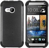 HTC One Mini 2 (M8) Hard Case Cover Zwart Black