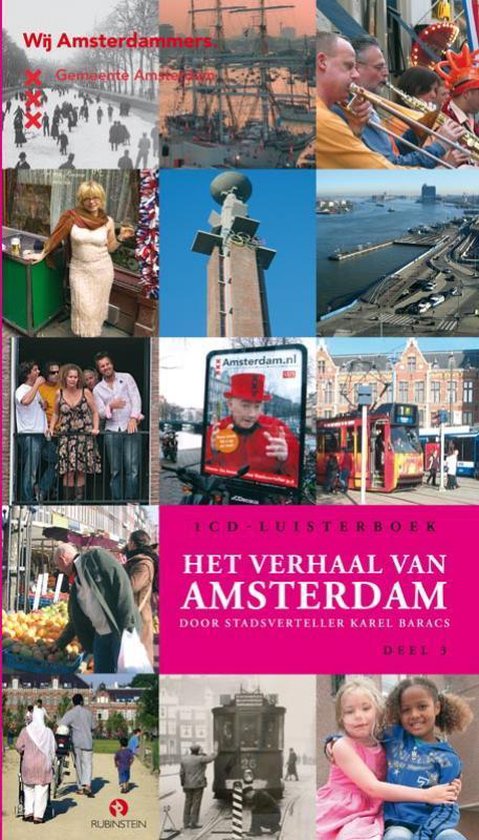 Cover van het boek 'Het Verhaal Van Amsterdam' van Karel Baracs