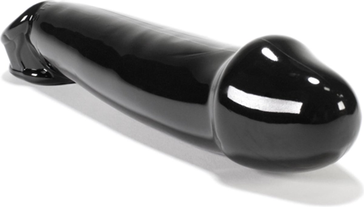 Goedkoopste Gladde penissleeve zwart - Oxballs
