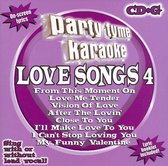 Party Tyme Karaoke: Love Songs, Vol. 4