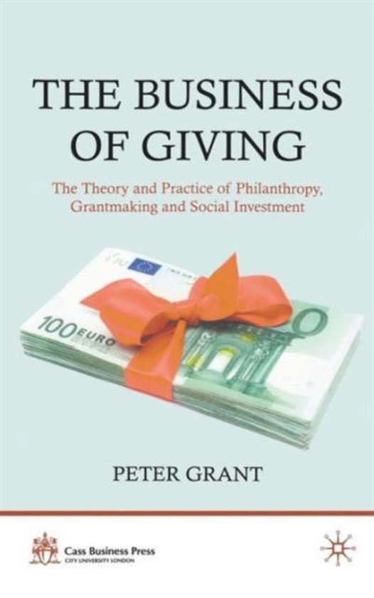 Business Of Giving - cover