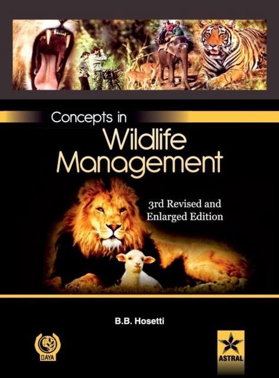 Concepts in Wildlife Management 3rd Revised and Enlarged Edn - cover