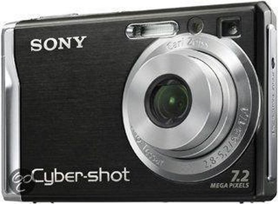 Sony Cybershot DSC-W80 -Zwart | bol
