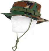 Bush hat camouflage woodland maat Large/59