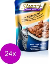 Stuzzy Pouch Adult Konijn - Kattenvoer - 24 x 100 g