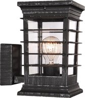 Massive Bridgeport Wandlamp Grijs - 60W