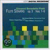 Giovanni Benedetto Platti: Flute Sonatas, Op. 3