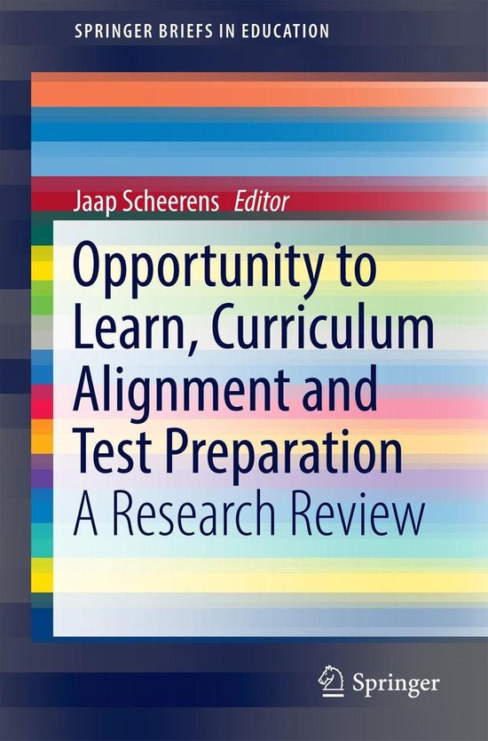 Education (R0) - Opportunity to Learn, Curriculum Alignment  ... - cover