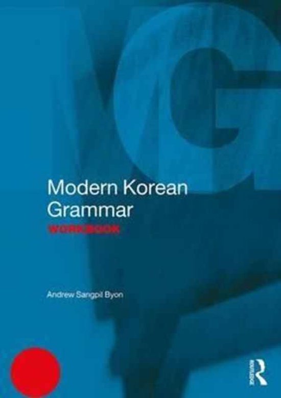 Modern Korean Grammar Workbook - cover