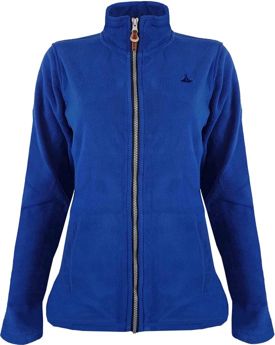 Fleece Vest 4 Seizoenen Dames Atol Blauw - 36-56 - JENNA