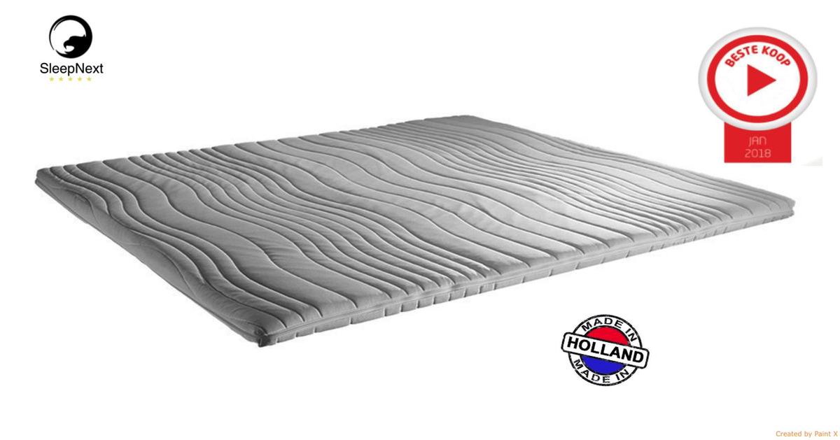 SLEEPNEXT Topdekmatras - Topper NASA-VISCO-Traagschuim- 6CM - 140x200cm