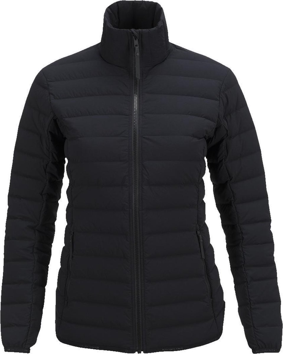 Peak Performance - Wmns Stretch Down Liner Jacket - Zwarte Jas - S - Zwart