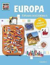 Rätseln und Stickern: Europa