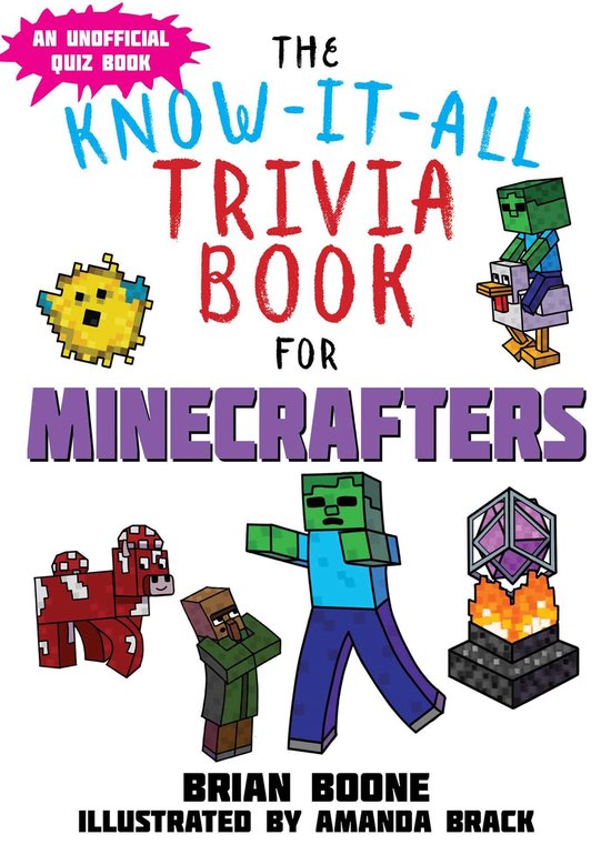 Know-It-All Trivia Book for Minecrafters - cover