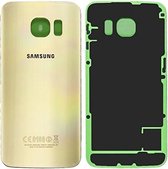 back cover - batterijcover - Goud - originele kwaliteit - geschikt voor de Samsung Galaxy S6 edge Plus