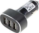 OTB Snelle USB autolader voor 3 x USB apparaten