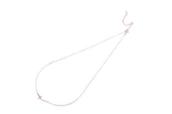 Go Dutch Label ketting kruis N8817 Rosé