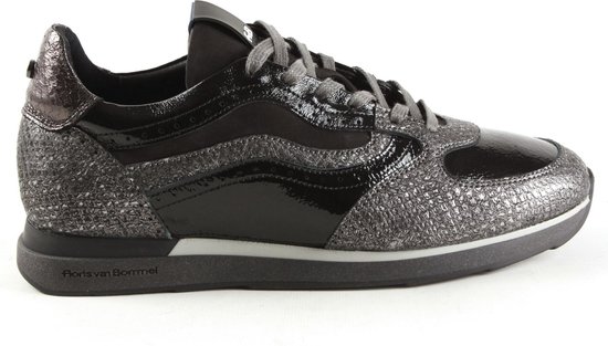 Dames Veterschoenen Floris Van Bommel Floris Van Bommel 85279/03 Antraciet  - Maat 39 | bol.com