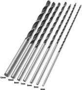 Set de 7 forets à bois extra longs (4-12 mm, 300 mm de long)