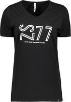 Jane T Shirt With Print 215 Black/off White