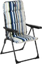 Strandstoel Staal Strepen (68 x 58 x 107 cm)