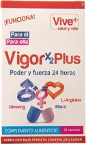 Voedingssupplement VigorX2Plus Vive+ (30 uds)