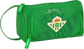 Pennenetui met 2 vakken Real Betis Balompié Groen