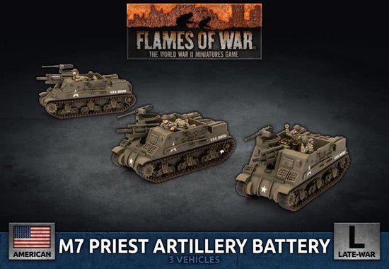 Afbeelding van het spel M7 Priest Artillery Battery (Plastic)
