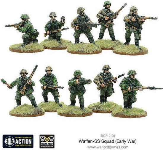 Thumbnail van een extra afbeelding van het spel Early War Waffen-SS squad (1939-1942)