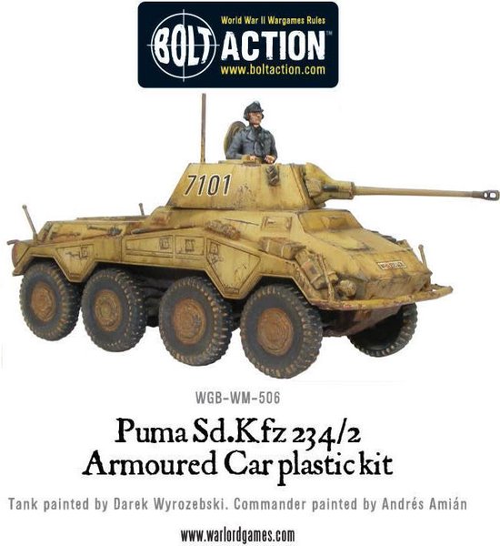 Thumbnail van een extra afbeelding van het spel Puma Sd.Kfz 234/2 Armoured Car
