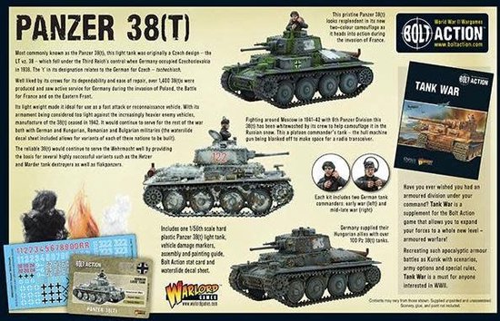 Thumbnail van een extra afbeelding van het spel Panzer 38(t)