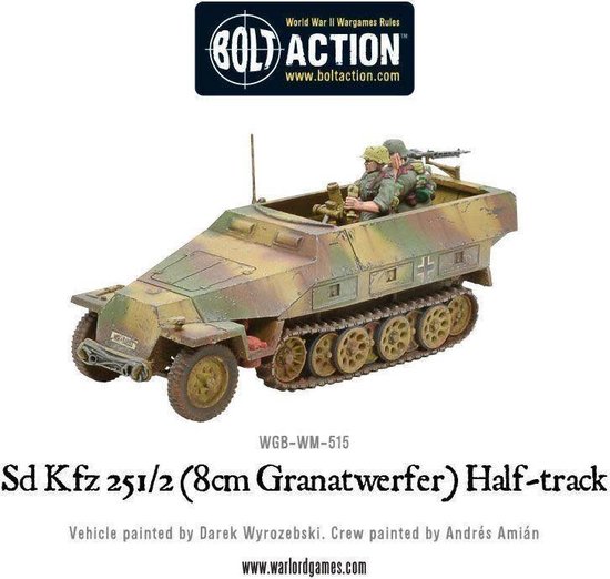 Afbeelding van het spel Sd.Kfz 251/2 Ausf D (8cm Granatwerfer) Half Track