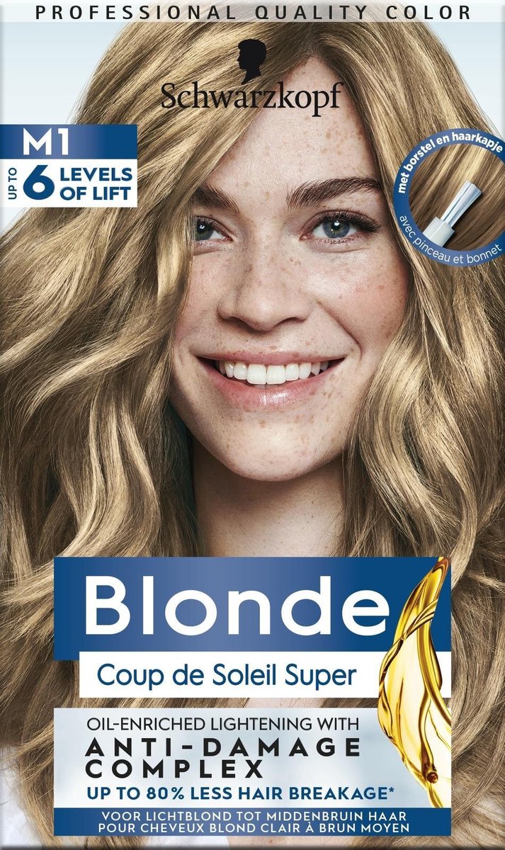 Schwarzkopf Blonde Coup de soleil Highlights super - 1 stuk bol.com