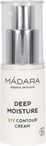 Anti-Veroudering Crème voor Ooggebied Mádara Deep Moisture (15 ml)
