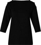 YESTA Vivianne Jumpers - Black - maat X-0(44)