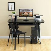 Bureau - Tafel - Computertafel - 120 x 60 x 89 - Zwart