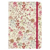 Comello Agenda Wildflower Meadow 2021/2022 Papier Beige/rood